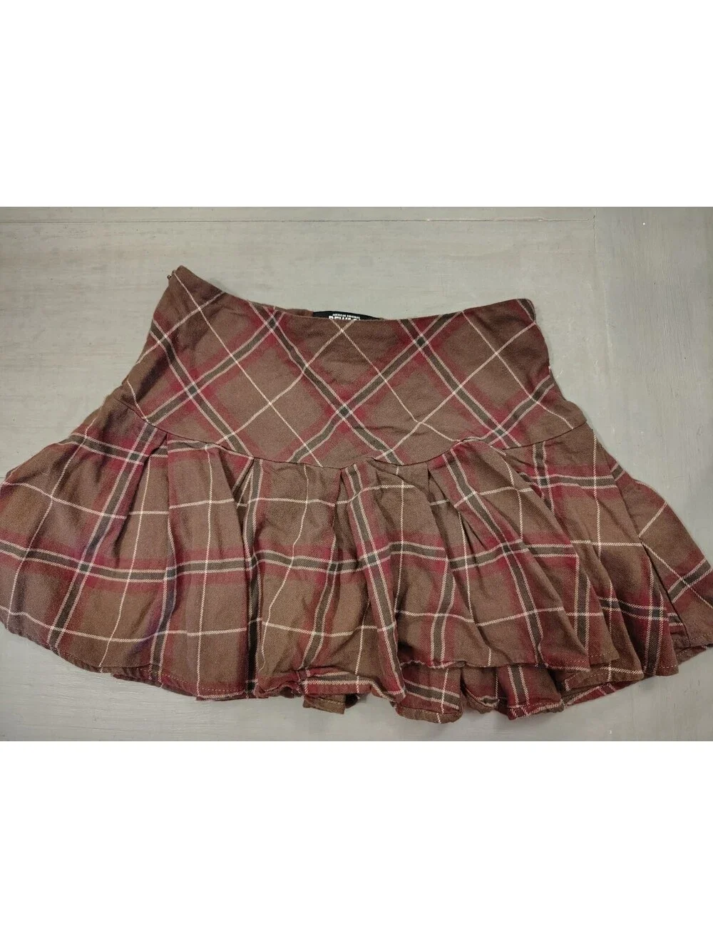 Rewash Women's Plaid mini Skirt/Skirt size XS